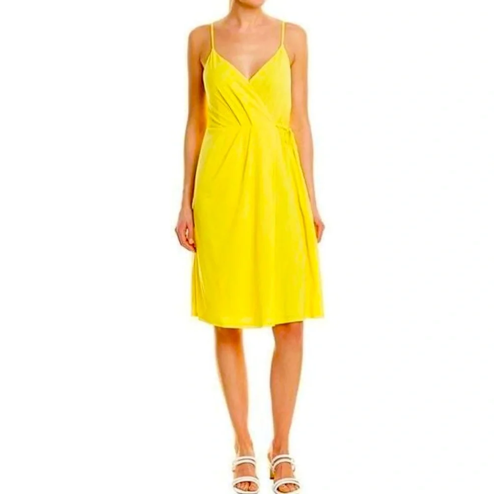 BCBGeneration Lemonade Wrap Dress - Picture 1 of 3